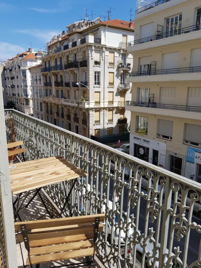 Cosy Central Studio Nice Rossini Large Balcony 외부 사진